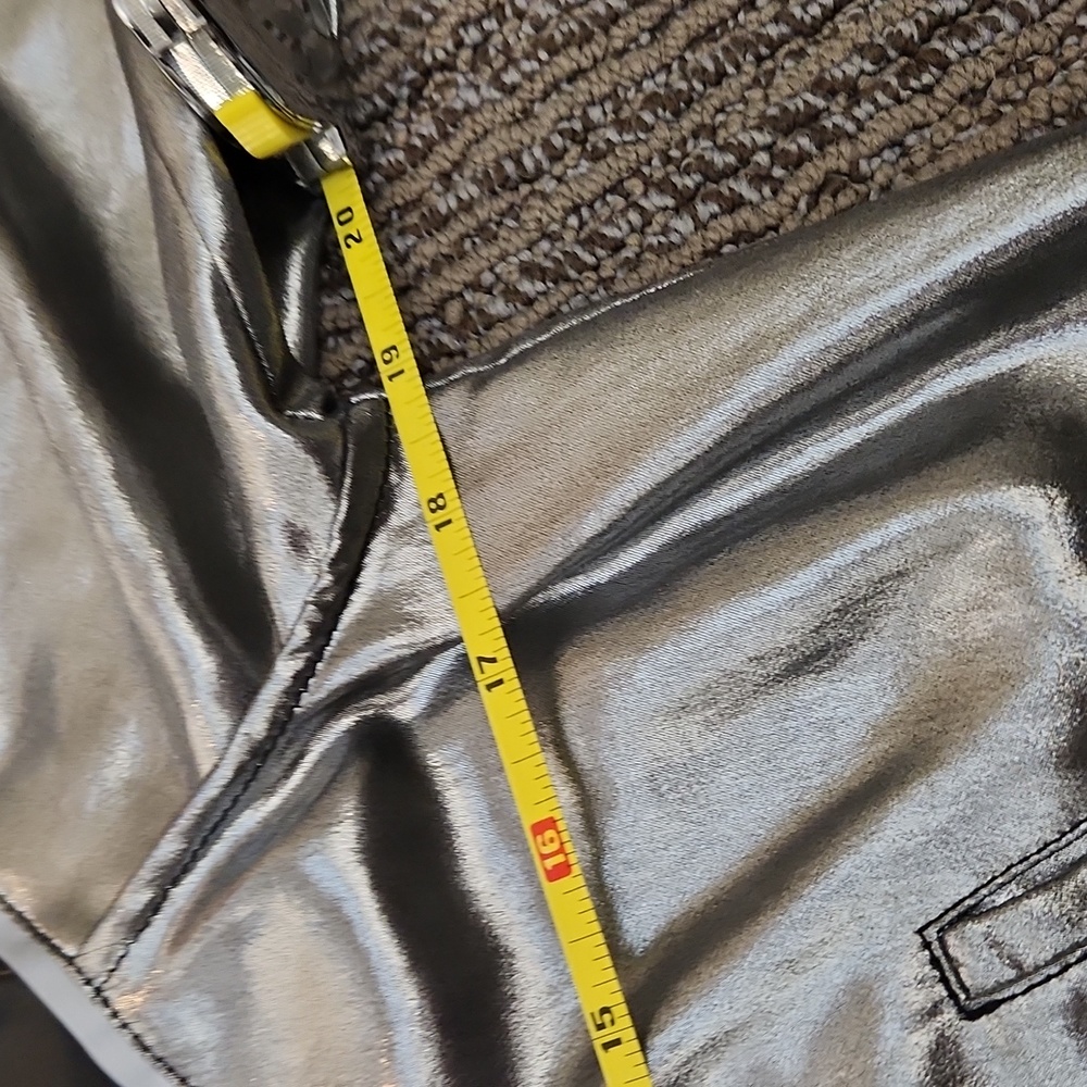 Rag & Bone Sloane Metallic Hooded Track Jacket Size XS - Picture 10 of 15